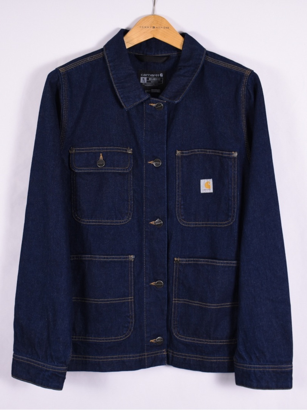 Carhartt Women’s Dark Blue Denim Work Jacket